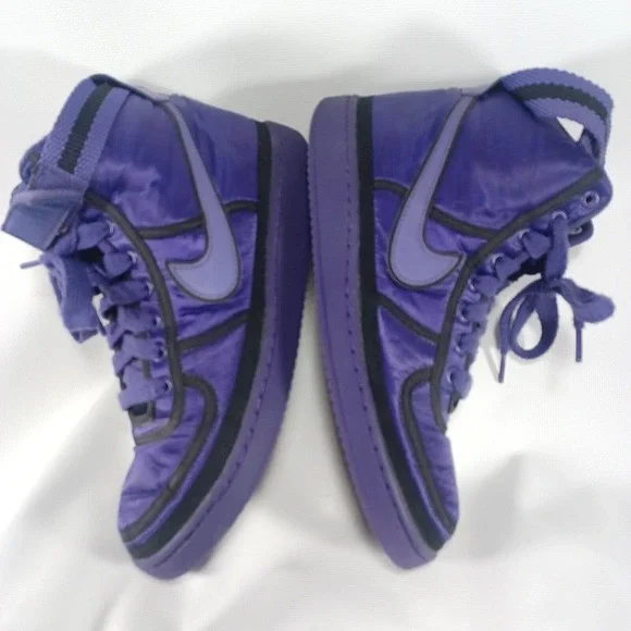 Nike Vandal High Court Purple Satin Shoes Straps AQ2176-500  display picture 1